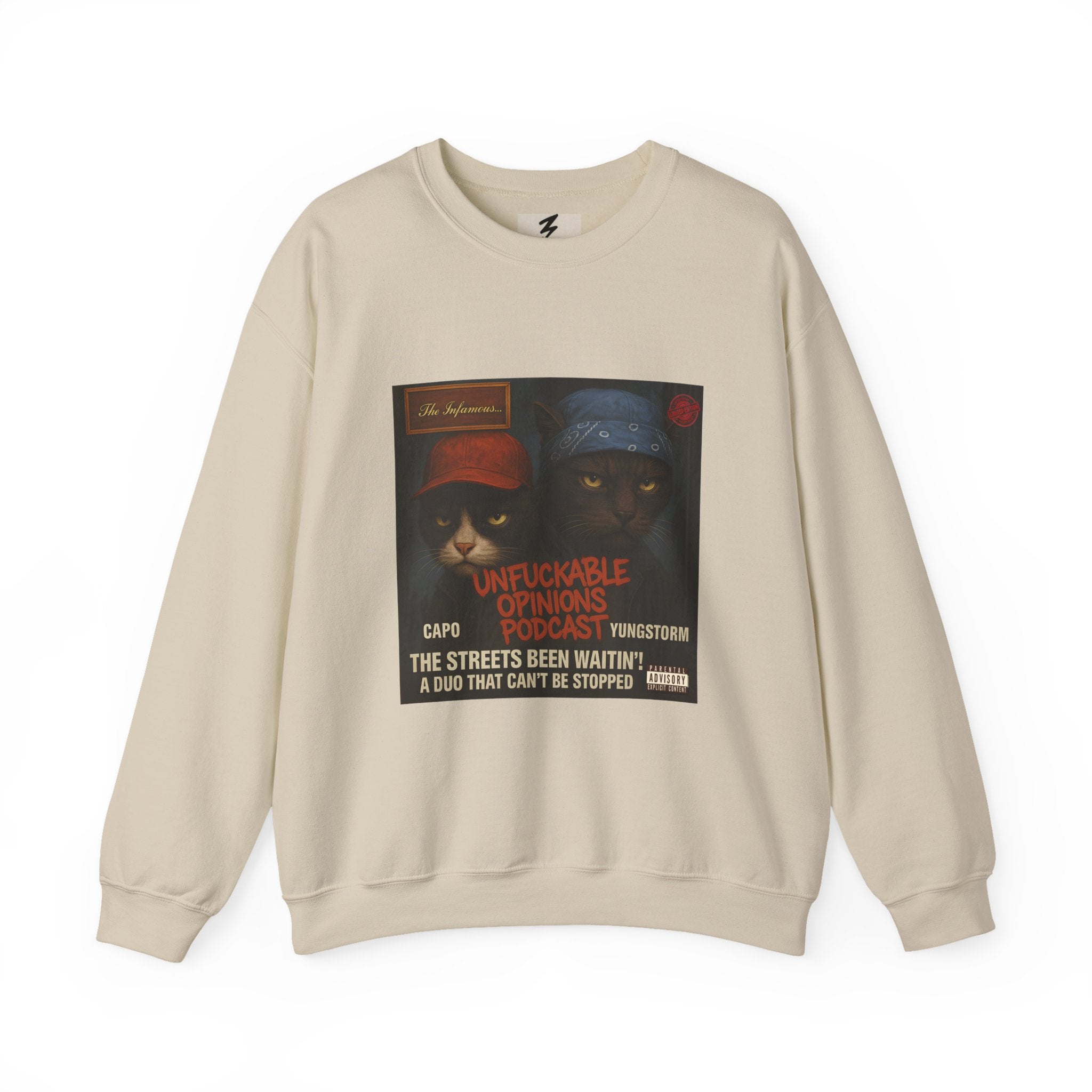 Capo and Yungstorm CD Cover Unisex Sweatshirt
