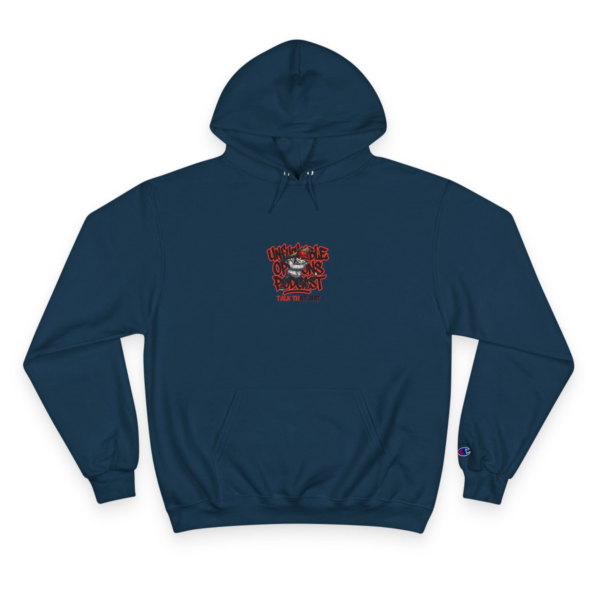 Bold Statement Hoodie, Unfuckable Opinions Apparel, Casual Streetwear, Unique Graphic Sweatshirt, Comfortable Everyday Wear