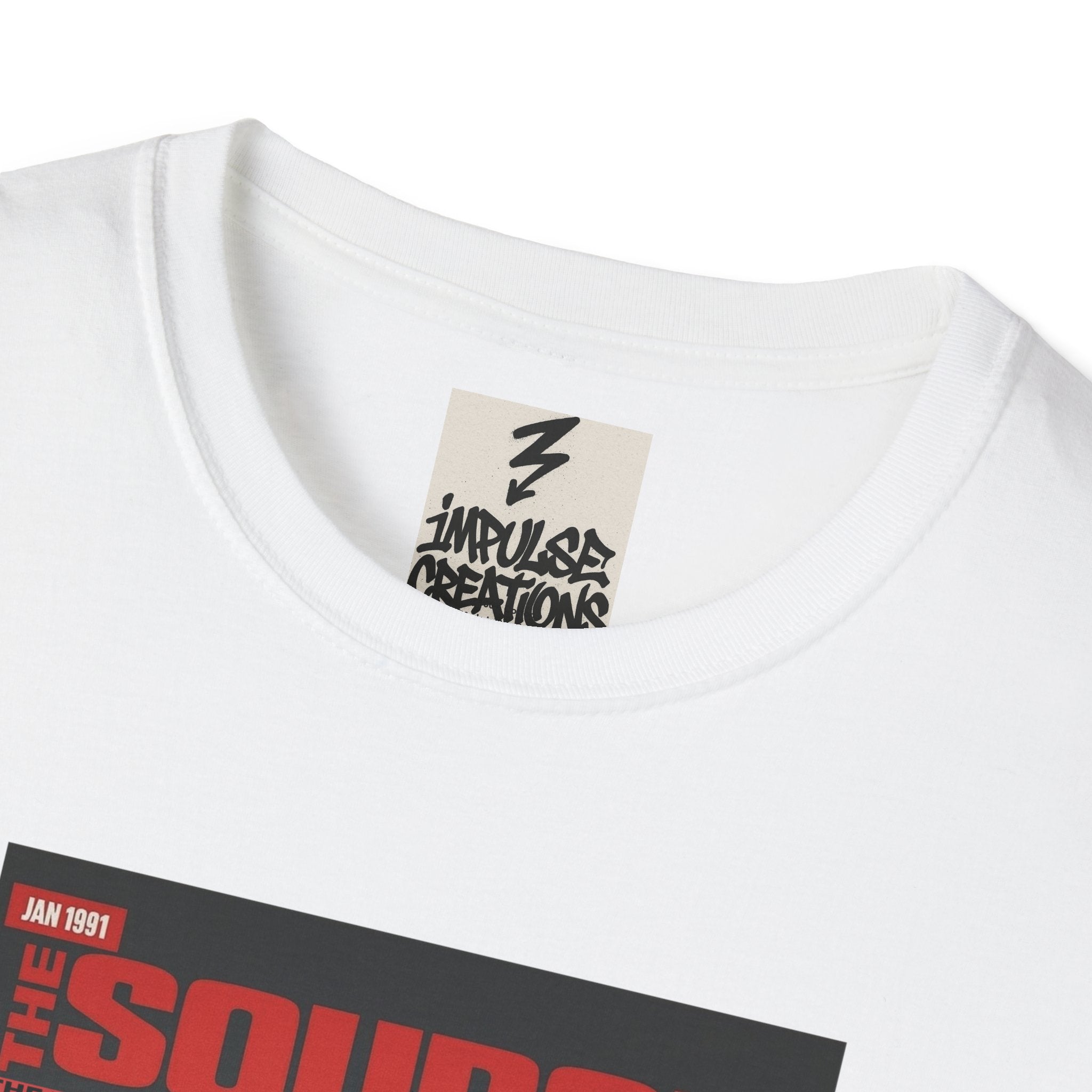 'The Source: Fashion Takeover' Vintage Magazine Cover Graphic Tee