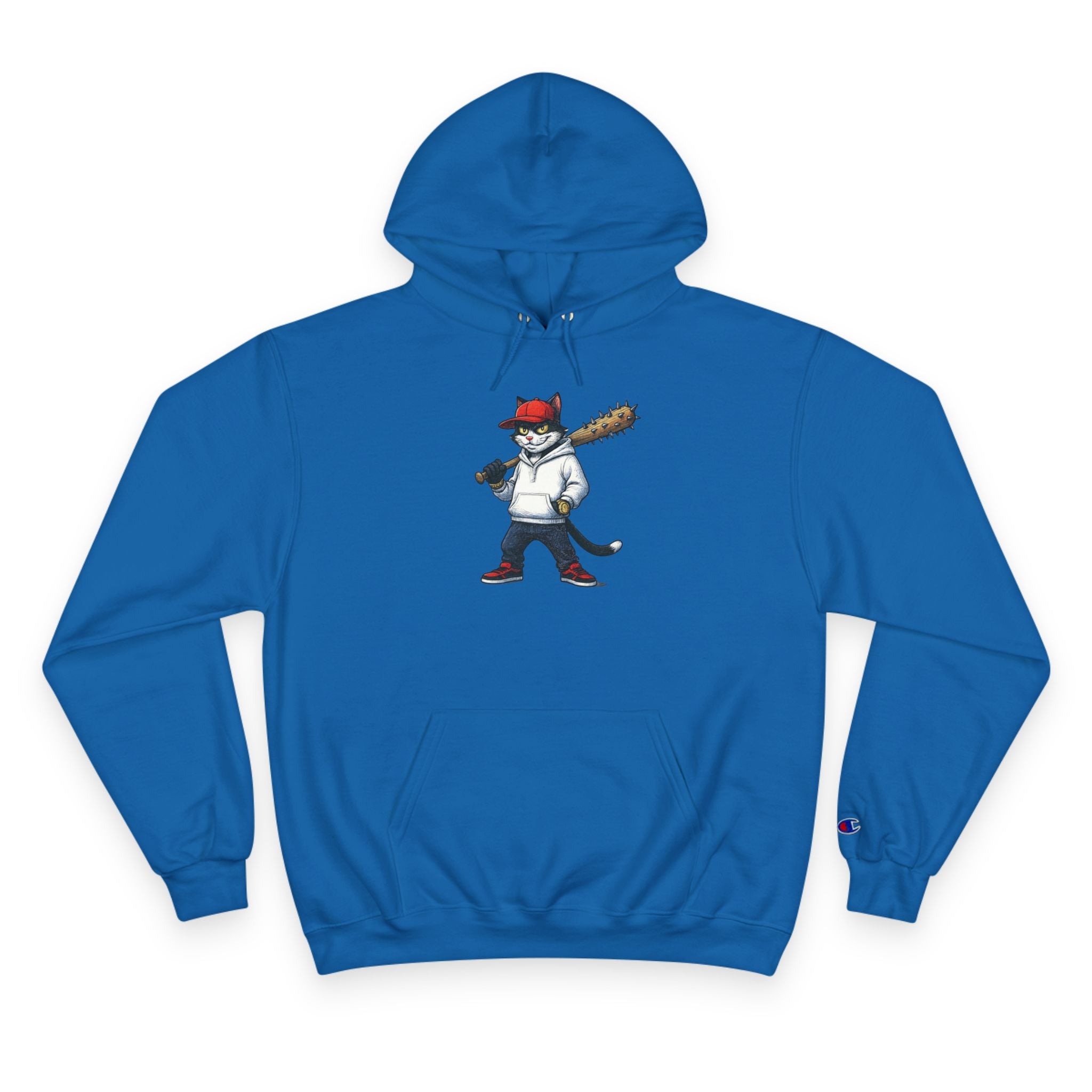 Cat Champion Hoodie - The Streets Most Wanted Capo Design
