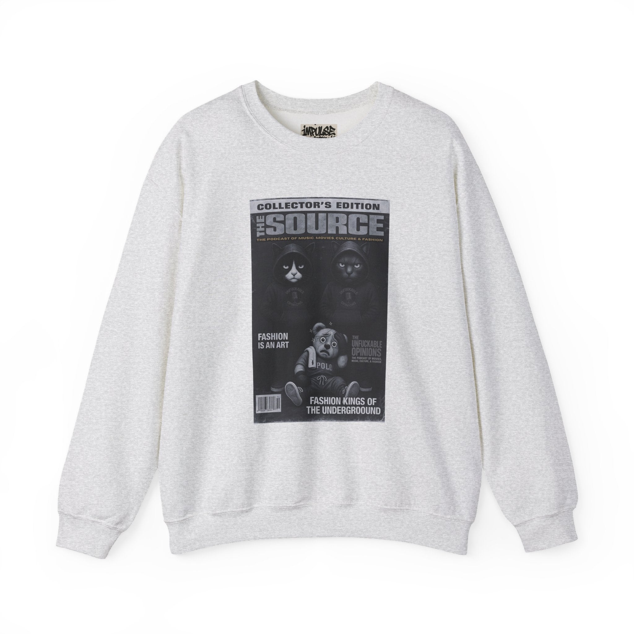 'The Source' Fashion Takeover Magazine Cover Graphic