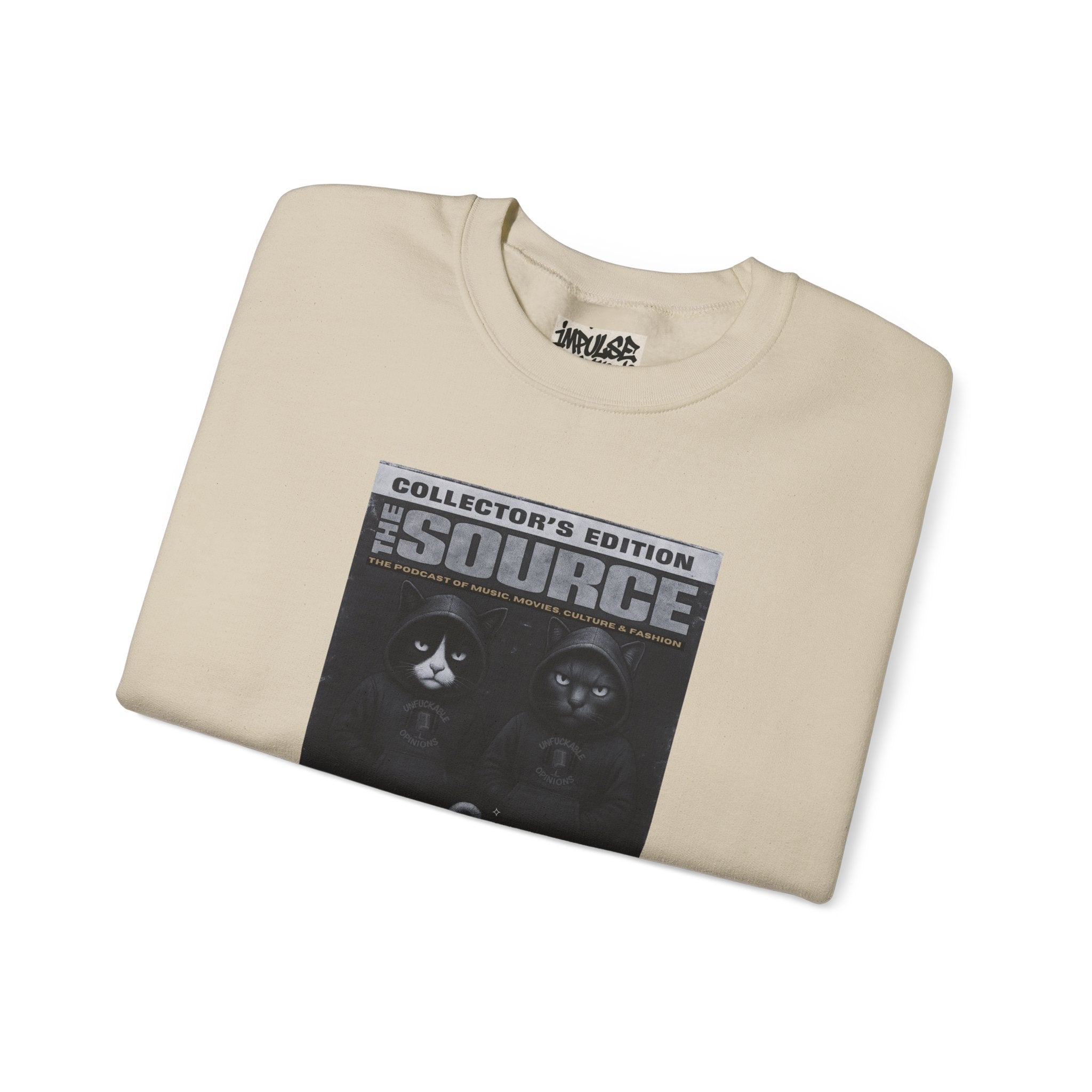 'The Source' Fashion Takeover Magazine Cover Graphic