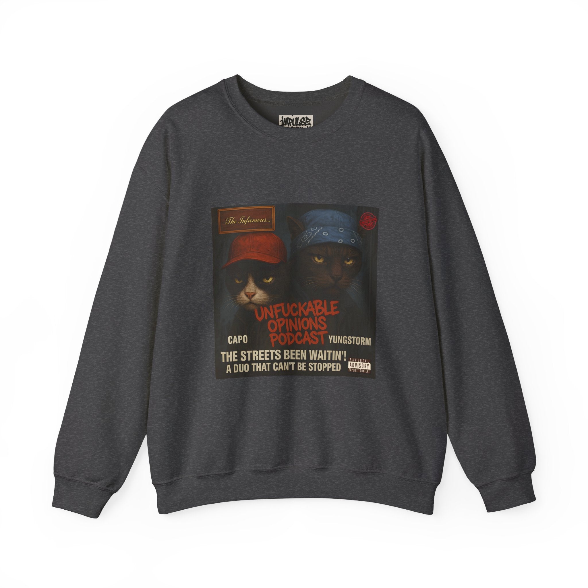 Capo and Yungstorm CD Cover Sweatshirt
