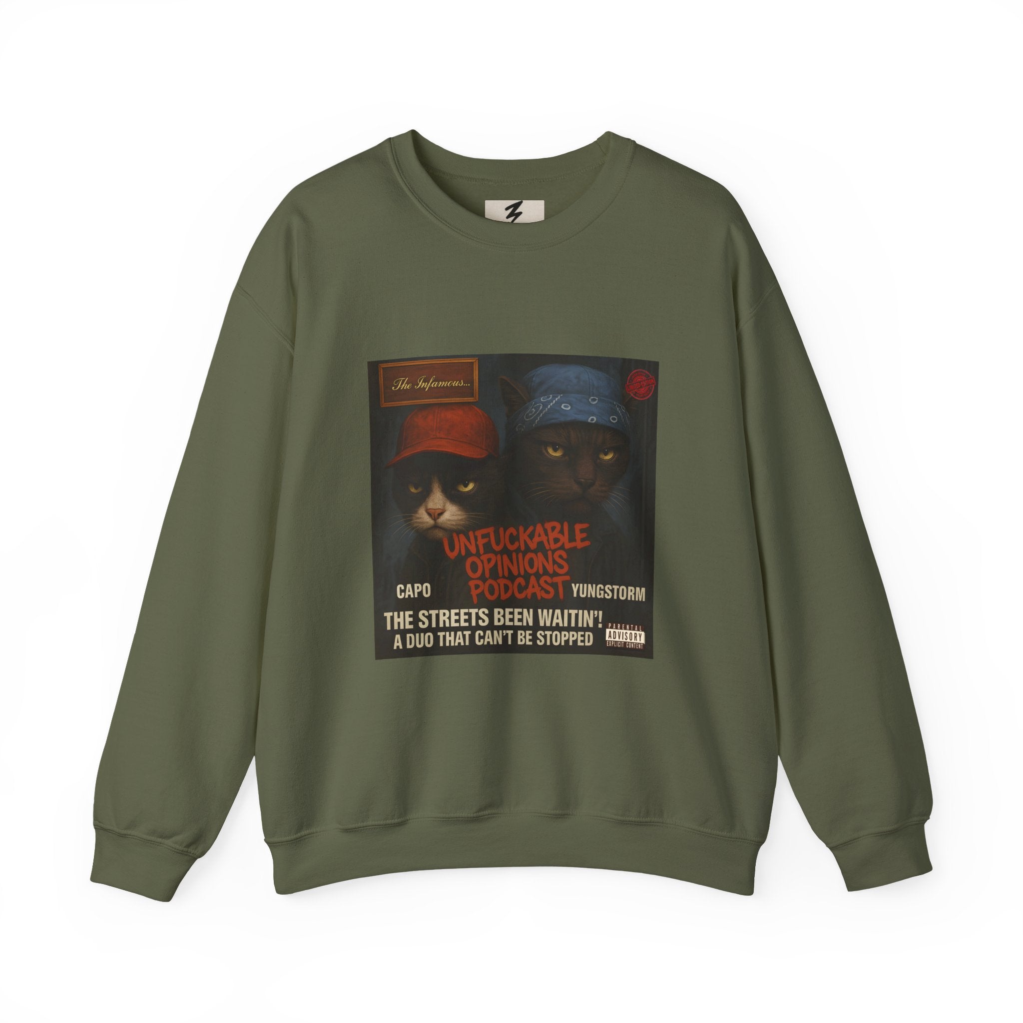 Capo and Yungstorm CD Cover Unisex Sweatshirt