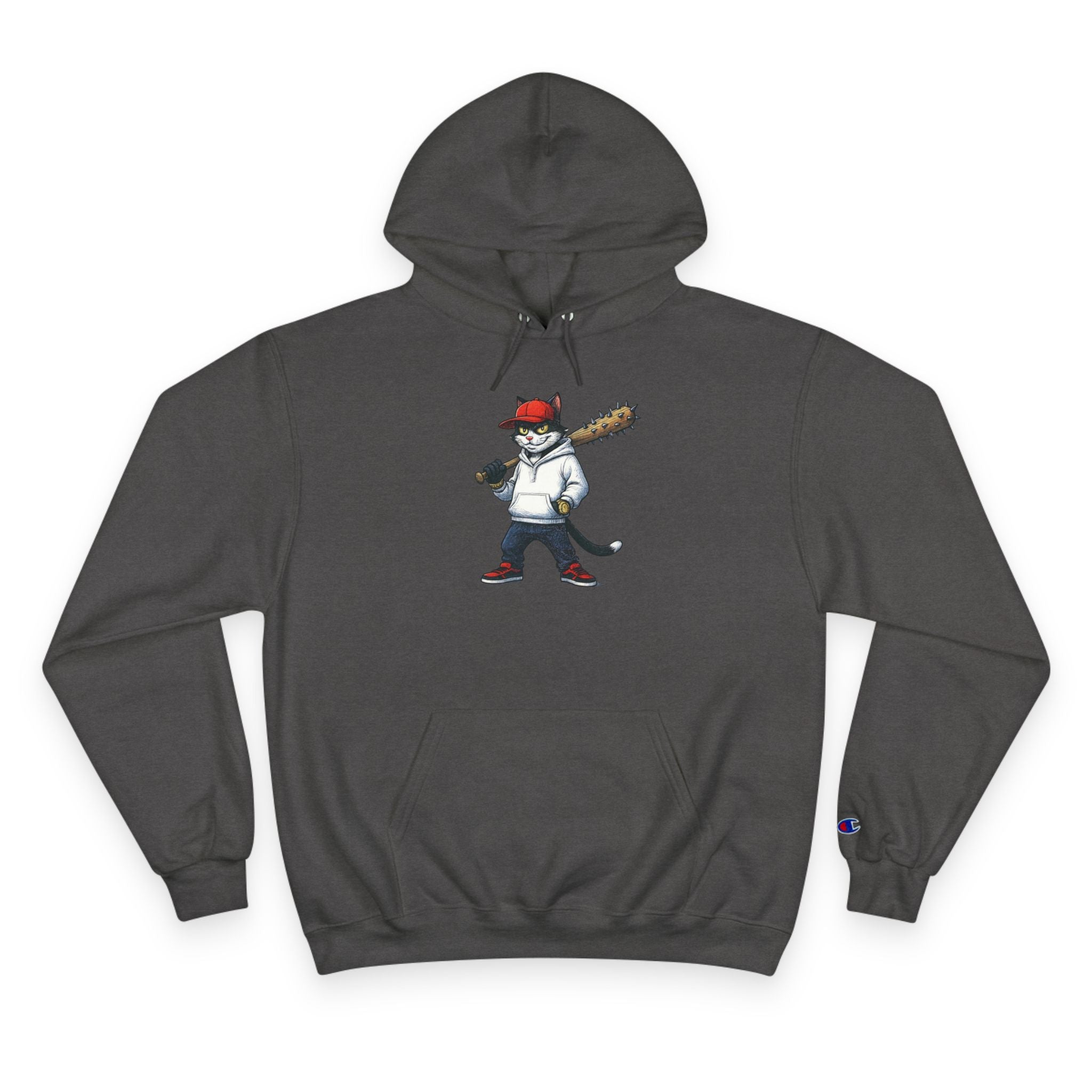 Cat Champion Hoodie - The Streets Most Wanted Capo Design