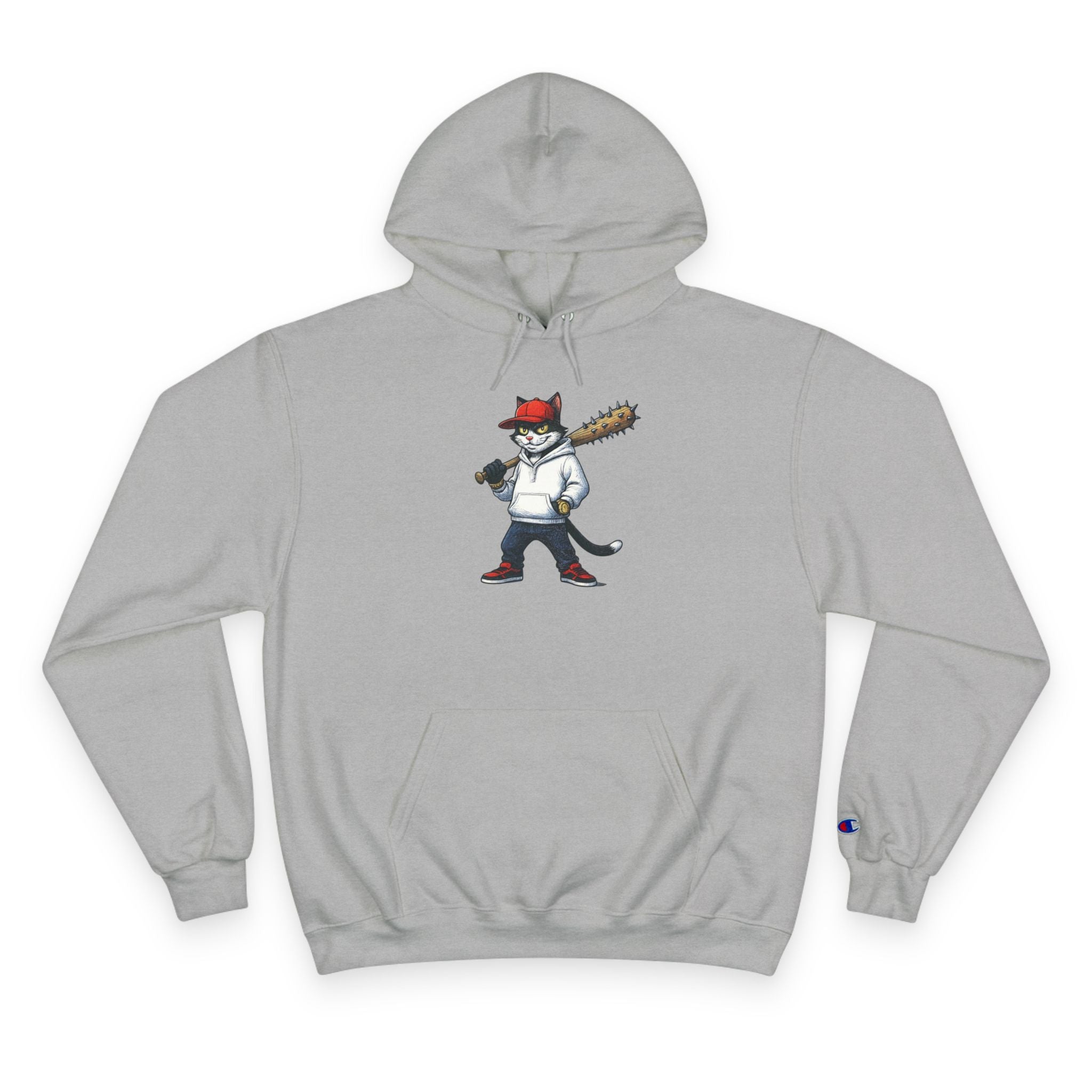 Cat Champion Hoodie - The Streets Most Wanted Capo Design