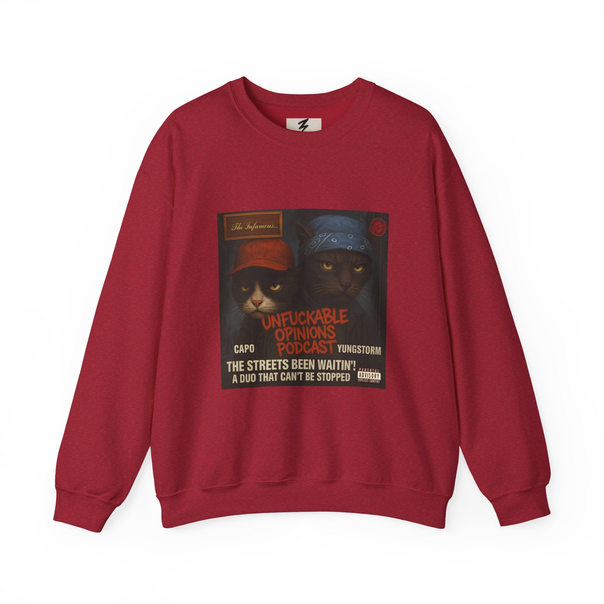 Capo and Yungstorm CD Cover Unisex Sweatshirt
