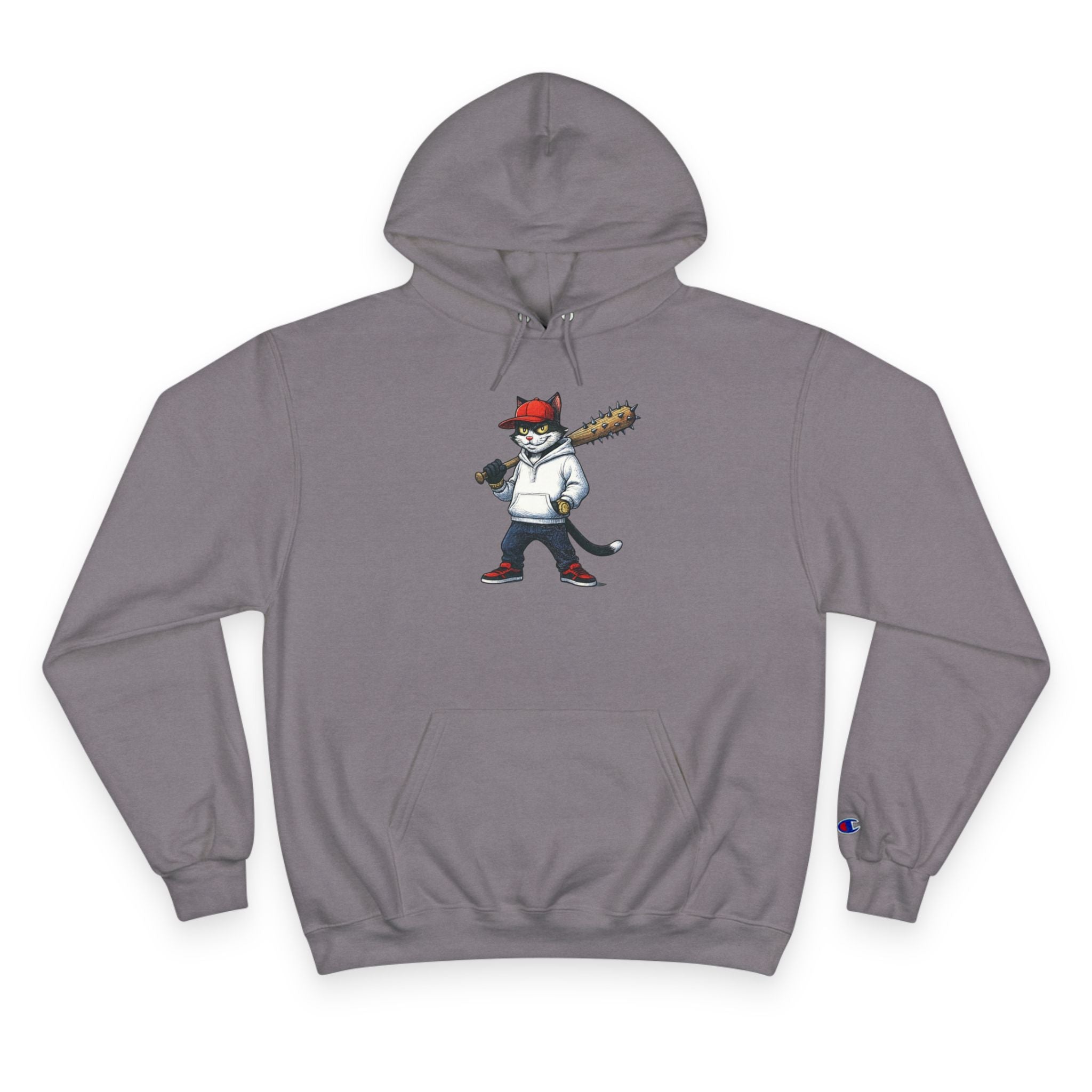 Cat Champion Hoodie - The Streets Most Wanted Capo Design