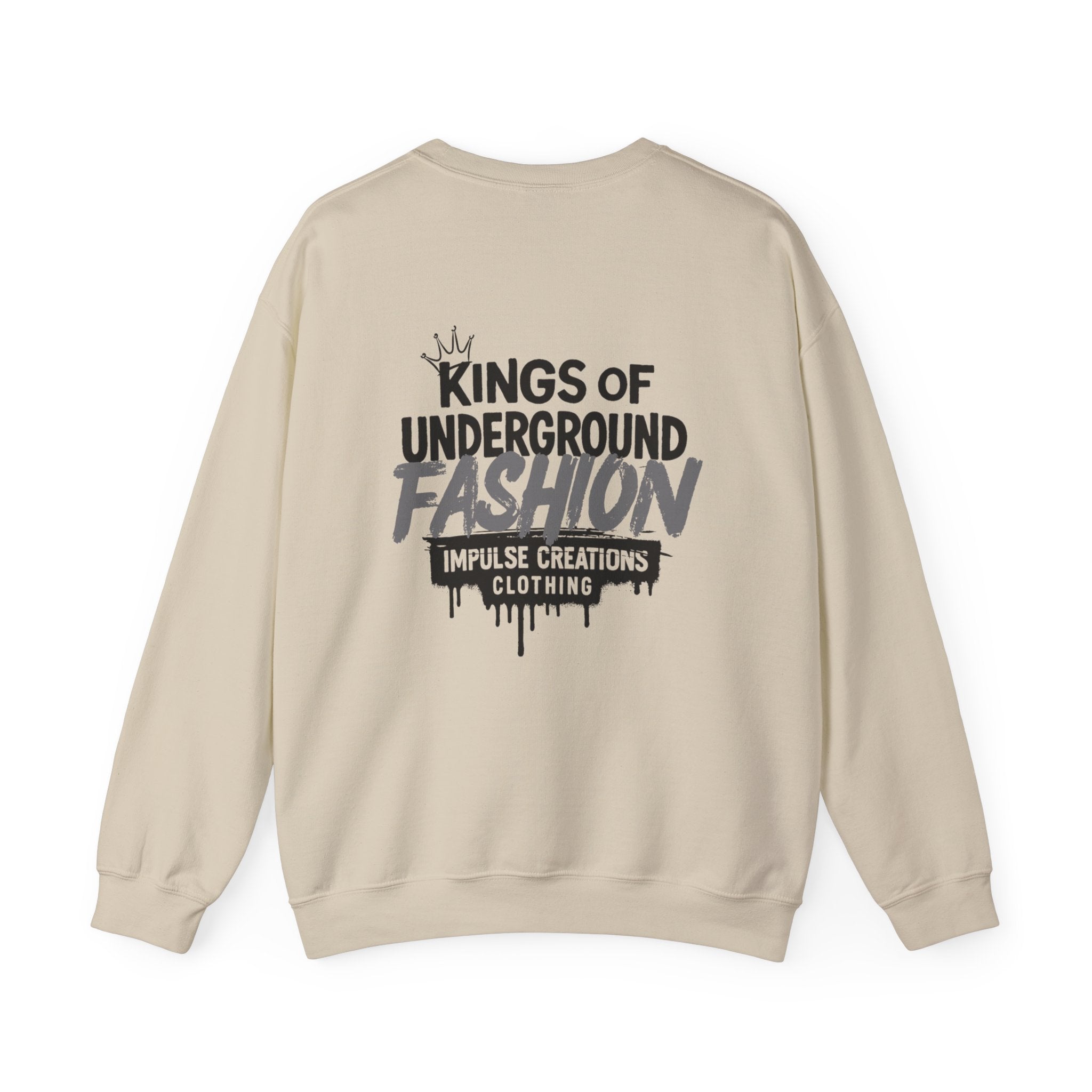 Cat Skull Crewneck Sweatshirt — "Kings of Underground Fashion" Streetwear