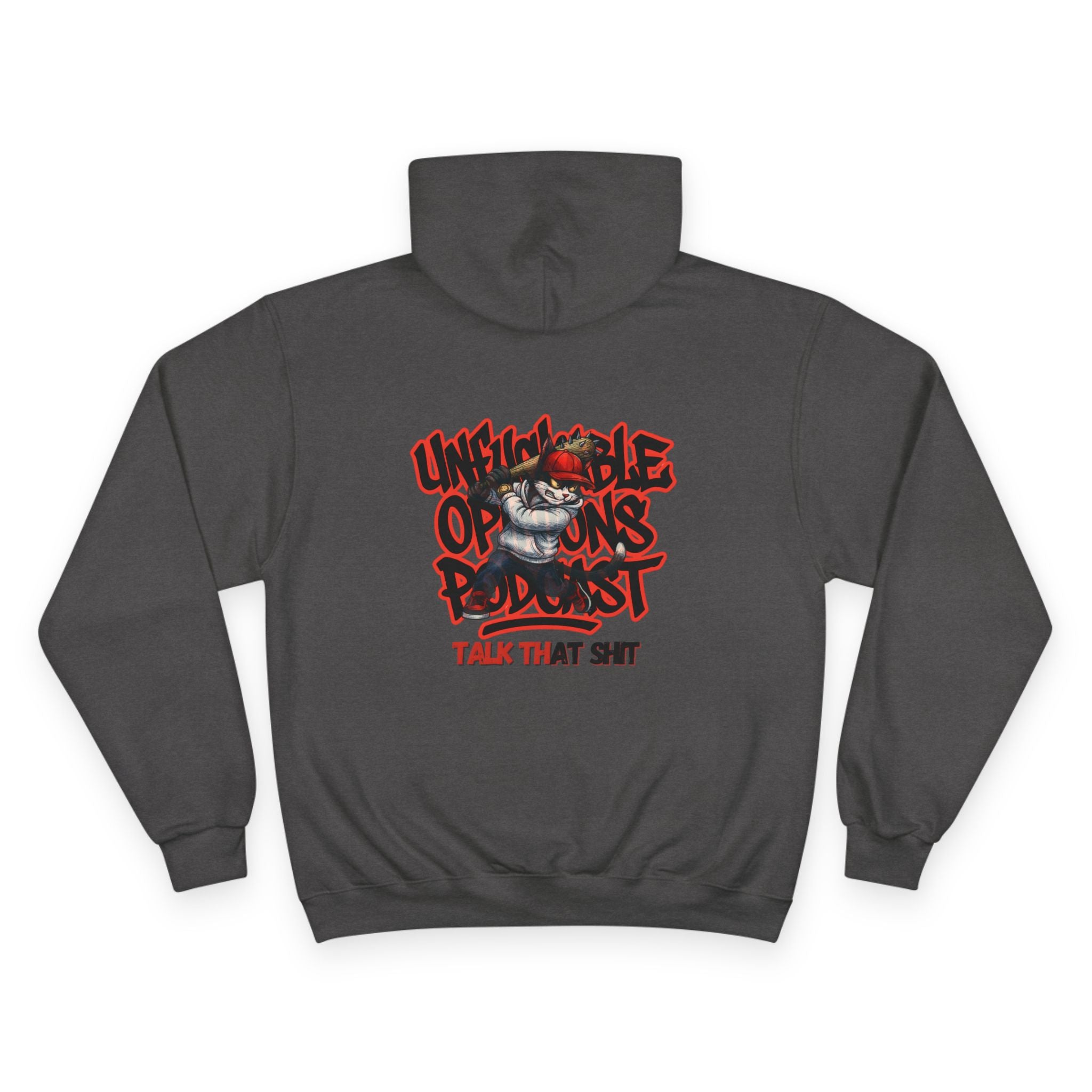 Bold Statement Hoodie, Unfuckable Opinions Apparel, Casual Streetwear, Unique Graphic Sweatshirt, Comfortable Everyday Wear