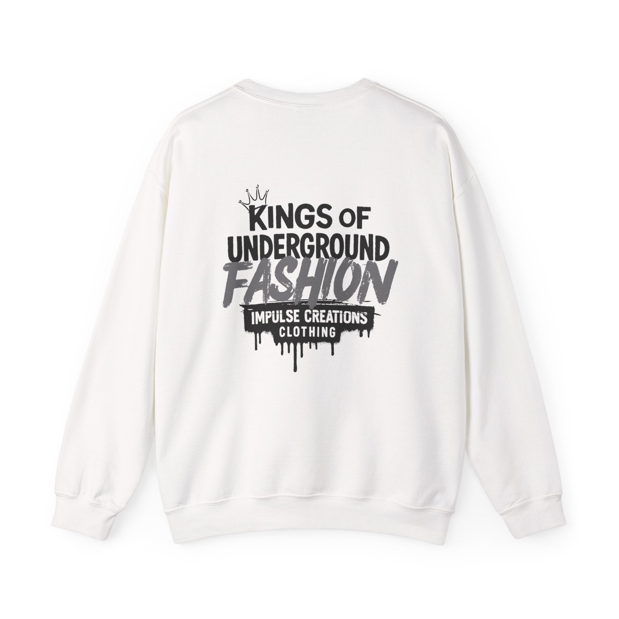 Cat Skull Crewneck Sweatshirt — "Kings of Underground Fashion" Streetwear