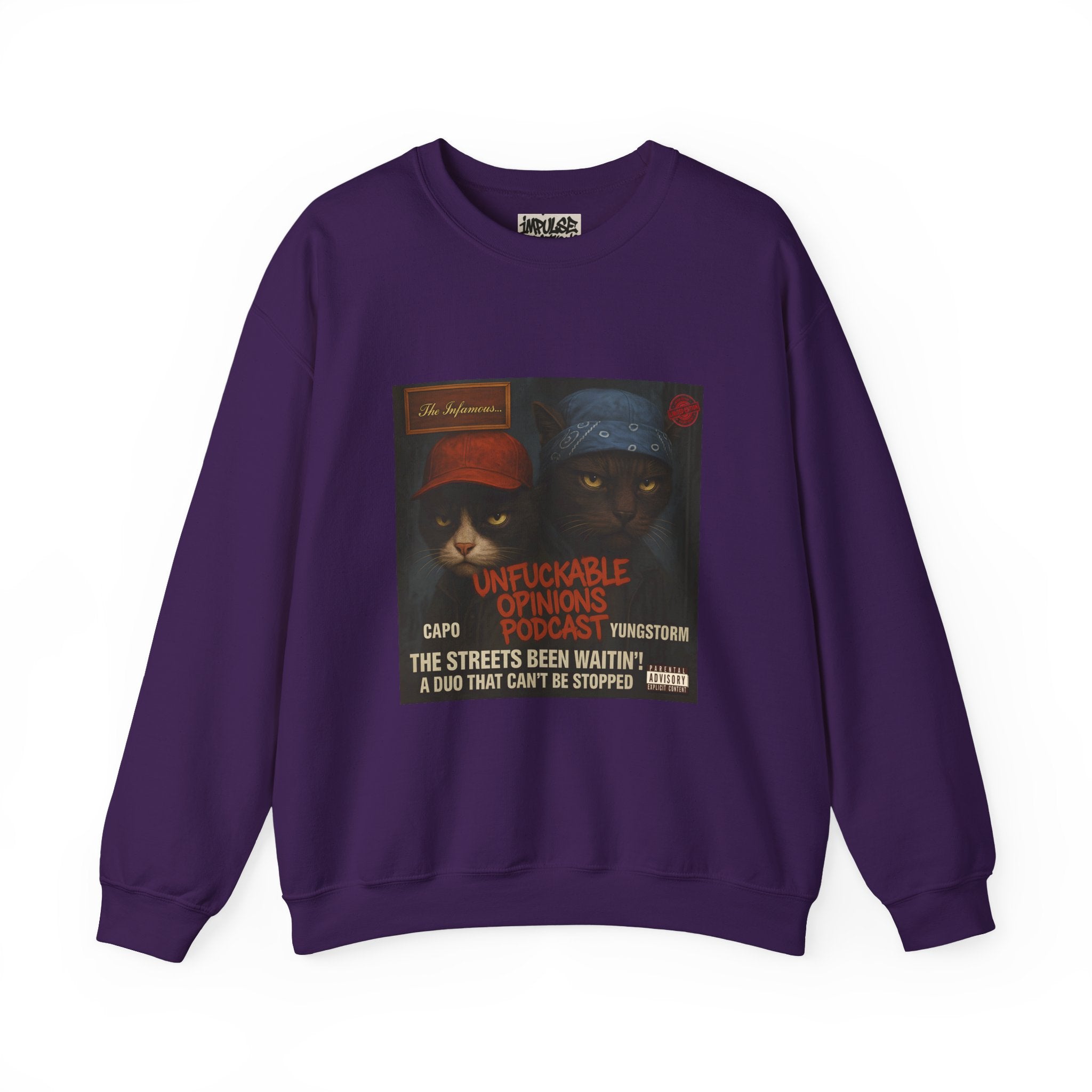 Capo and Yungstorm CD Cover Sweatshirt