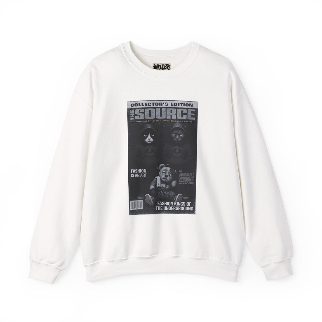 'The Source' Fashion Takeover Magazine Cover Graphic