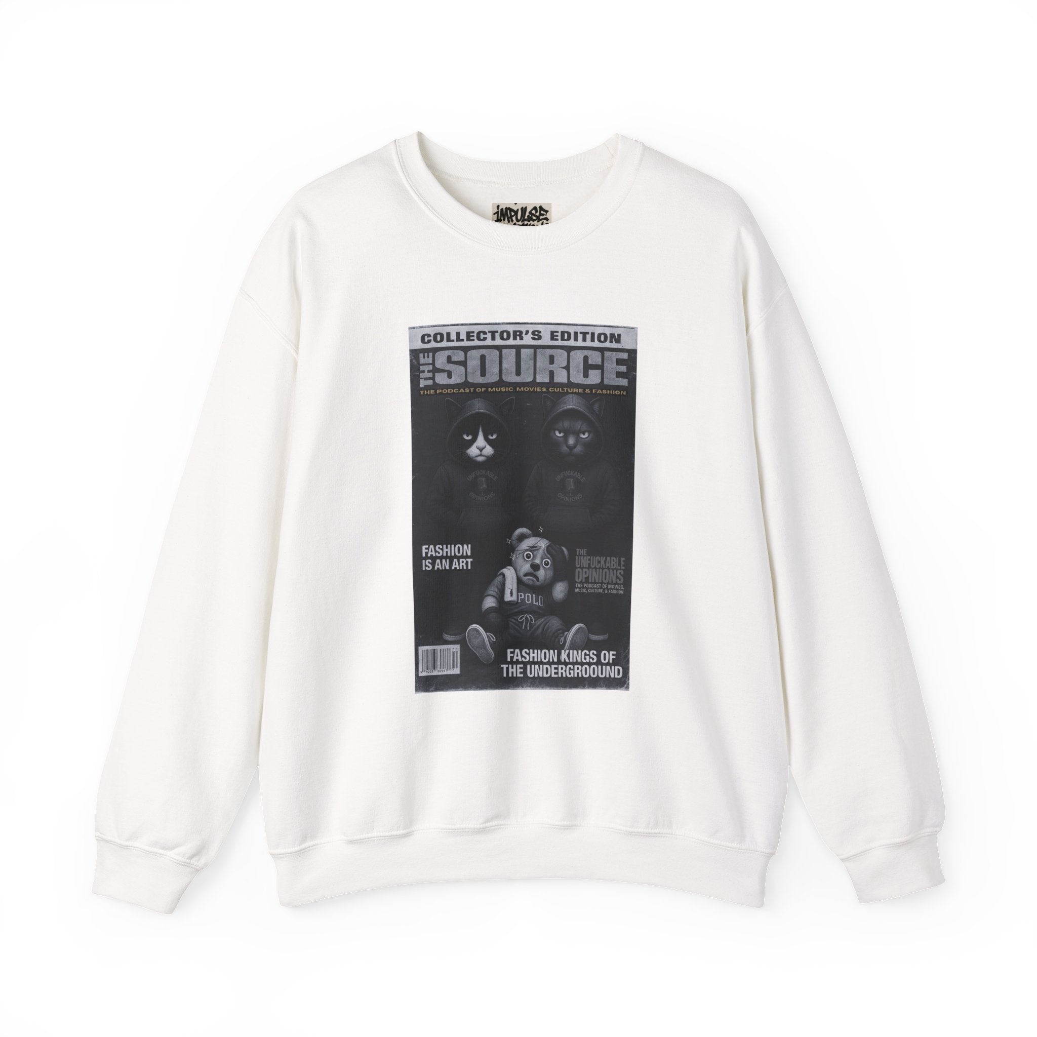 'The Source' Fashion Takeover Magazine Cover Graphic